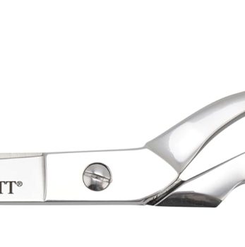 Westcott 8-Inch Forged Heavy Duty Bent Fabric Scissors, Precision-Ground Knife-Edge Blades for Seamless Cutting, Perfect for Sewing, Crafts, and Office