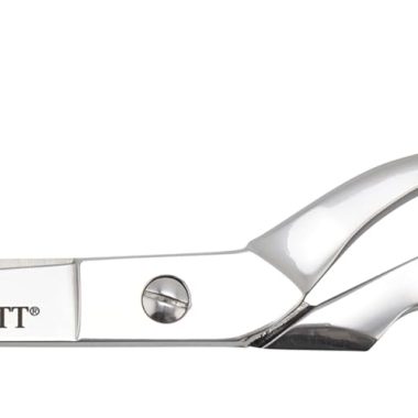 Westcott 8-Inch Forged Heavy Duty Bent Fabric Scissors, Precision-Ground Knife-Edge Blades for Seamless Cutting, Perfect for Sewing, Crafts, and Office